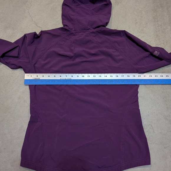 Outdoor Research Purple Pullover Hoodie Women's M Flaws - Picture 9 of 10